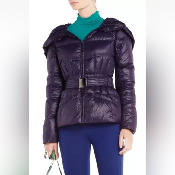 BCBG MaxAzria “Orson” Packable Lightweight Duck Down Puffer Jacket Espresso S - Picture 14 of 15